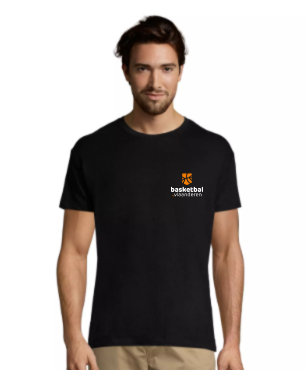T-shirt Basketbal Vlaanderen - Black